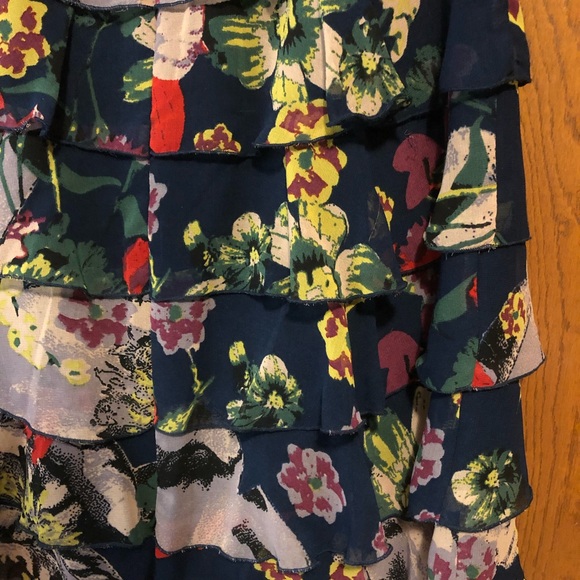 Target Go International 2008 Private Label Collection tiered ruffle dress 1 - Picture 11 of 12